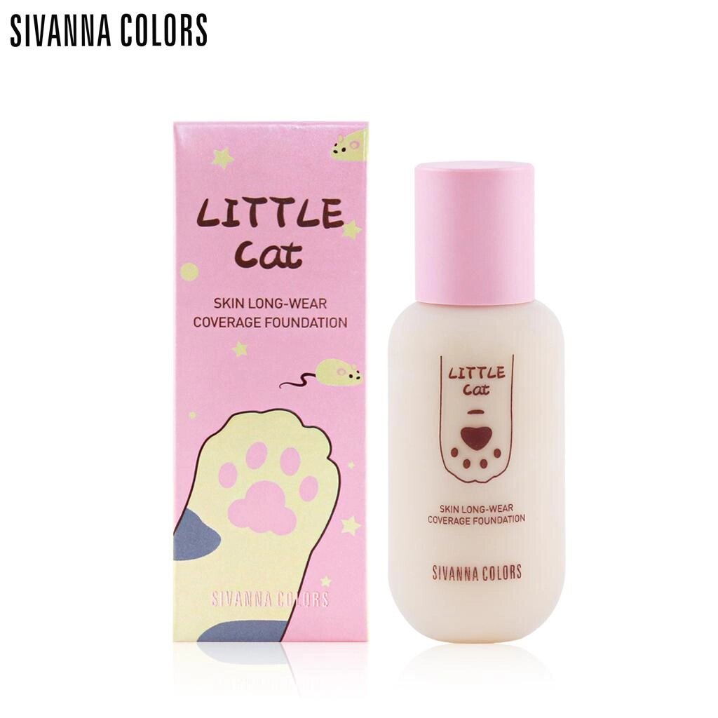 Sivanna Colors Стійка тональна основа Little Cat Skin 55 м. HF5056 - Тайський косметичний макіяж Під замовлення з від компанії greencard - фото 1