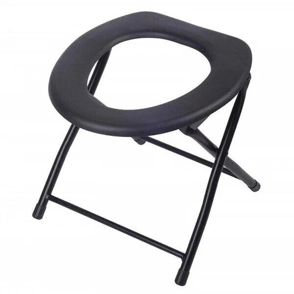 Складний стілець для туалету до 100 кг 35х35х35 см Код/Артикул 5 30 від компанії greencard - фото 1