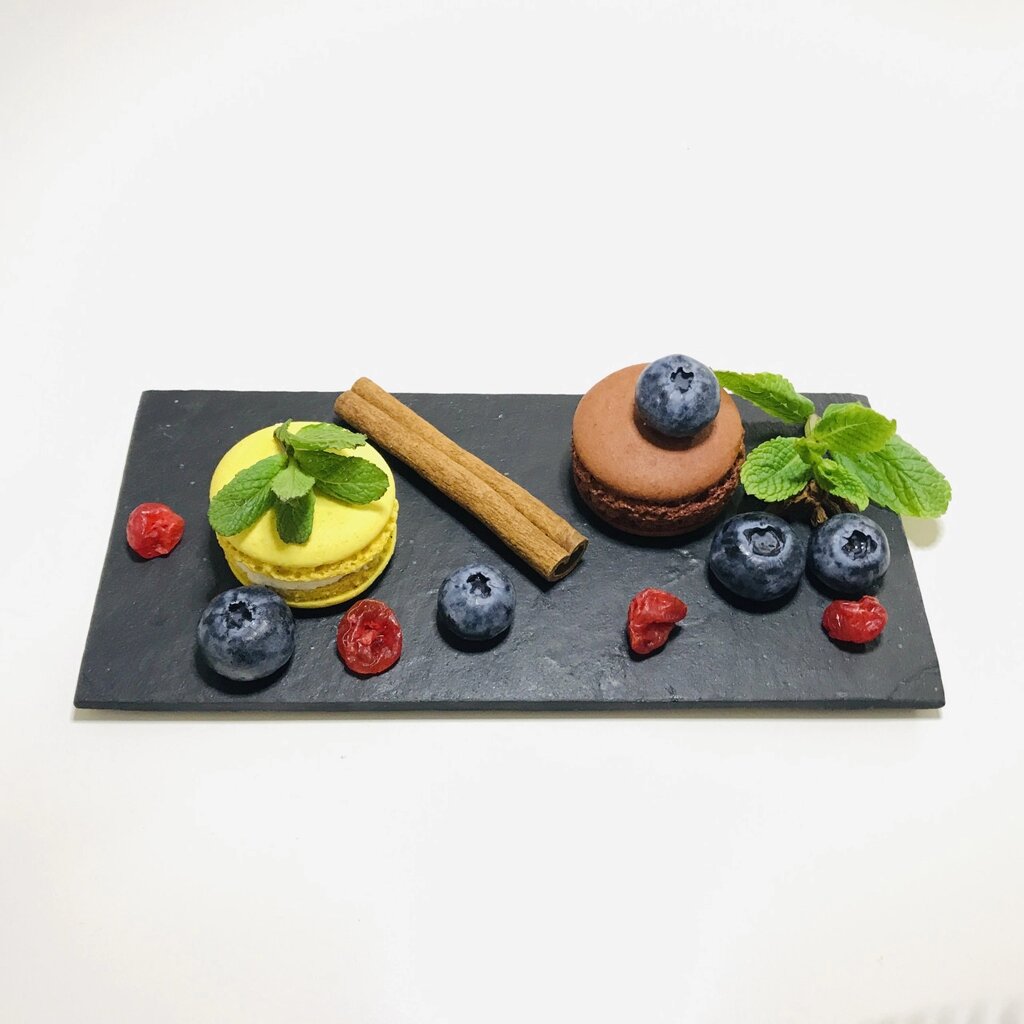 Сланцева тарілка 19*12 см Модерн для подачі десерту Код/Артикул 187 від компанії greencard - фото 1