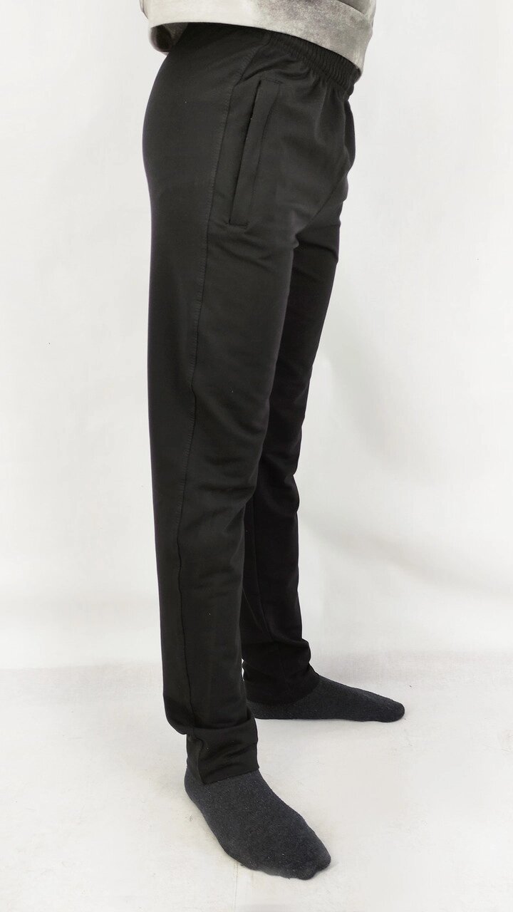 Спортивні чоловічі штани двунітка Джосери з манжетами S, M, L, XL, XXL Код / Артикул 64 11117 від компанії greencard - фото 1