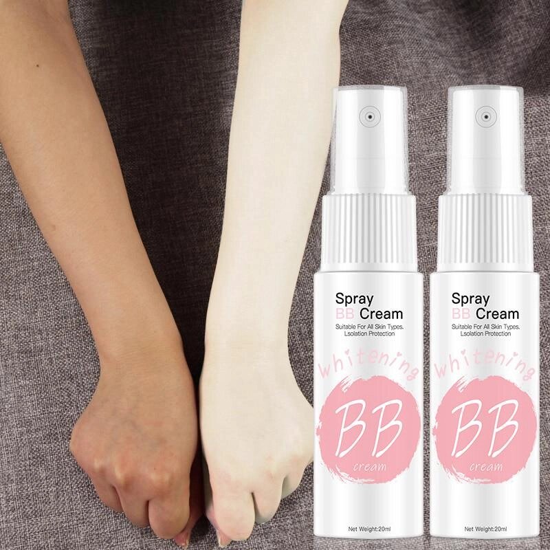 Спрей BB Cream Concealer Brighten Whitening Moisturizing Base Face Foundation Makeup Beauty під замовлення за 30 днів від компанії greencard - фото 1