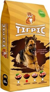 Сухий корм для собак Тігріс з яловичиною 10 кг (4820268550873) Код/Артикул 185 371296146
