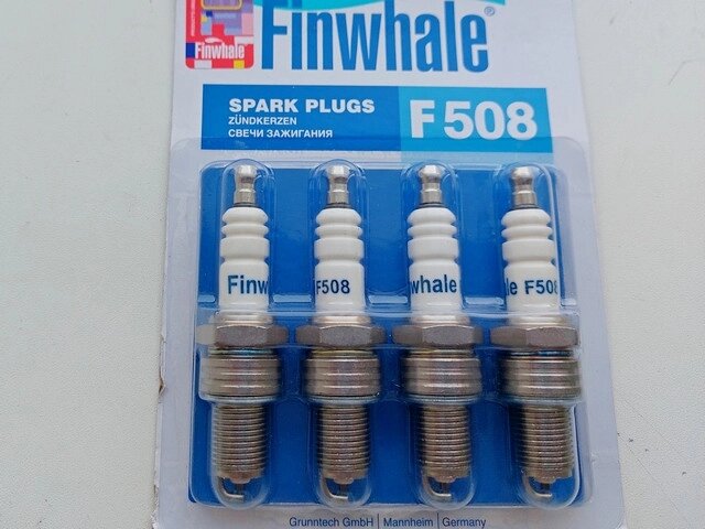 Свічки запалювання 2108 (Finwhale) F508S Код/Артикул 30 2489 від компанії greencard - фото 1