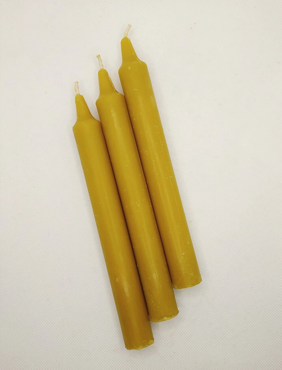 Свічки жовті воскові, 8 годин Код/Артикул 144 від компанії greencard - фото 1