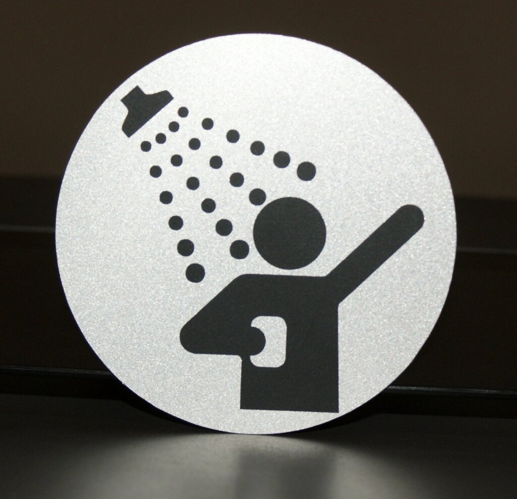 Табличка для душової Код/Артикул 168 Д-015 від компанії greencard - фото 1