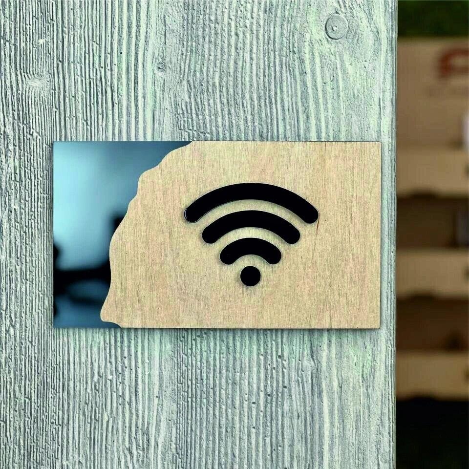 Табличка Wi-Fi 175х100мм Код/Артикул 151 3330 від компанії greencard - фото 1
