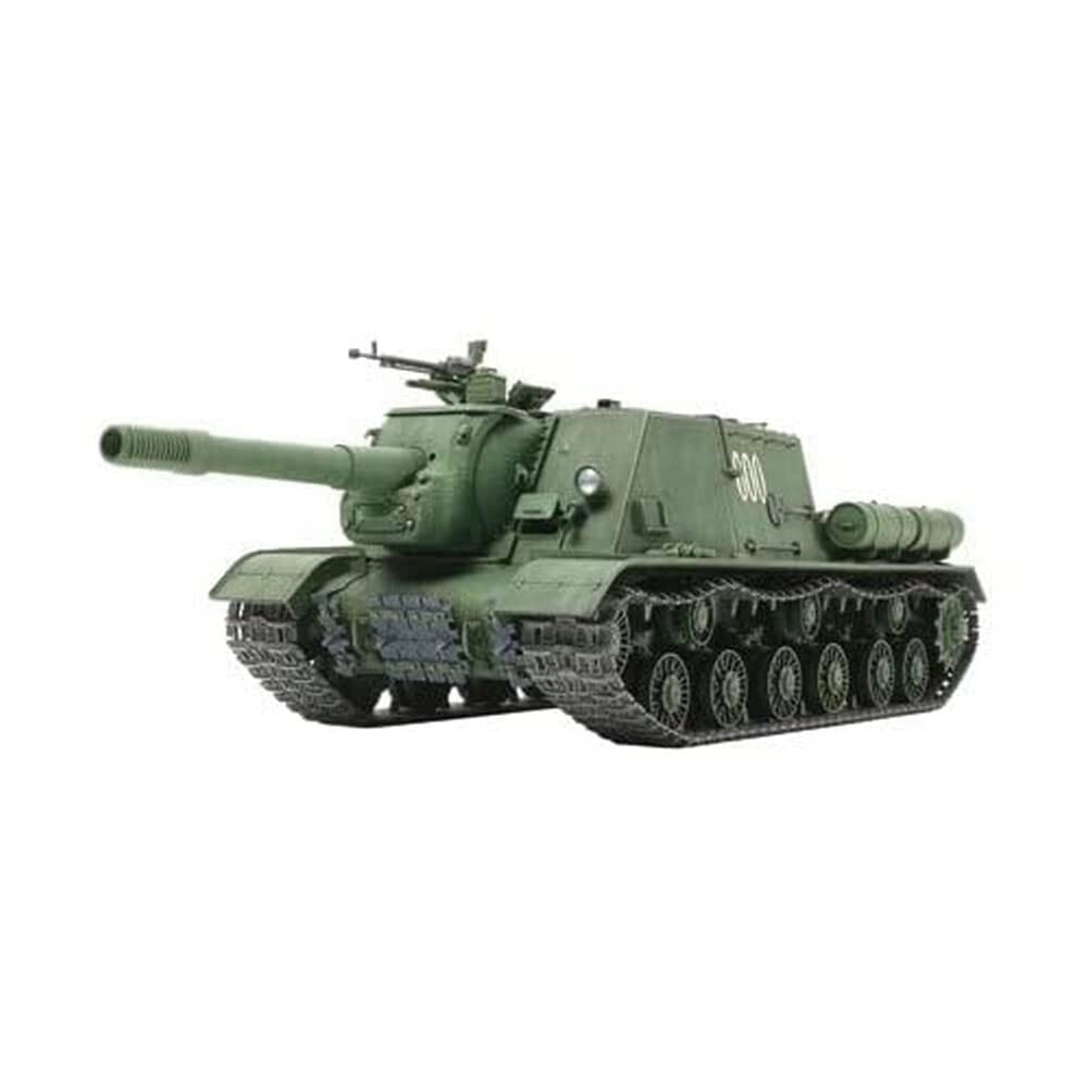 Tamiya 135 Військова мініатюрна серія № 303 Тяжка самохідно-артилерійська артилерійська установка Радянської Армії під від компанії greencard - фото 1