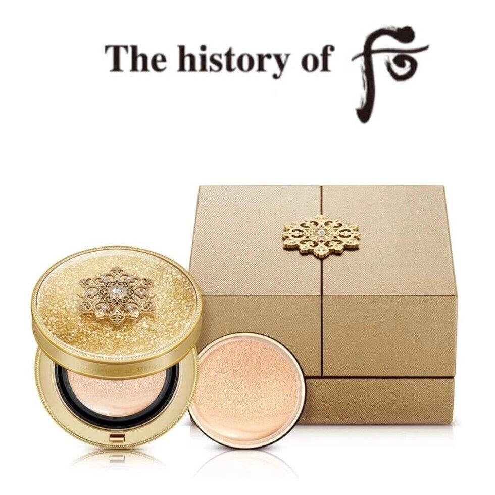 The history of whoo Cheonyuldan Hwayul Signature Cushion Foundation (Hwayul Signature Cushion) SPF35/PA++ 15g* 2ea під від компанії greencard - фото 1