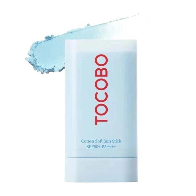 TOCOBO М'який бавовняний сонцезахисний стик SPF50+ PA++++ (19G) під замовлення з кореї 30 днів доставка безкоштовна від компанії greencard - фото 1