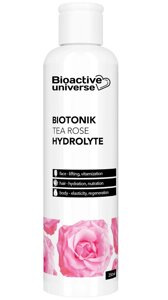 Тонік-Гідролат "Троянда" Зволожувальний, омолоджувальний, Для всіх типів шкіри, Рожева вода, 250 мл Код/Артикул 133