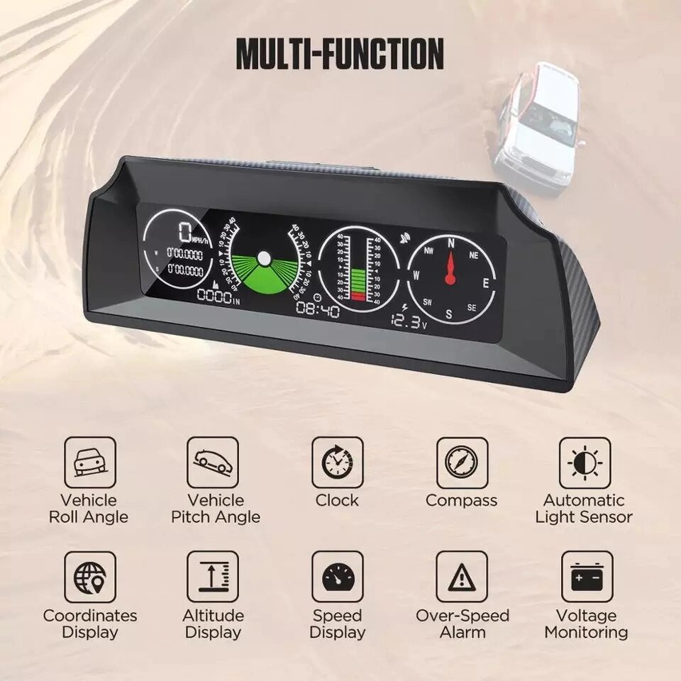 ТОВЩИНОМІР ФАРБИ АВТОМОБІЛЬНИЙ NICETYMETER CM8806FN Код/Артикул 13 від компанії greencard - фото 1