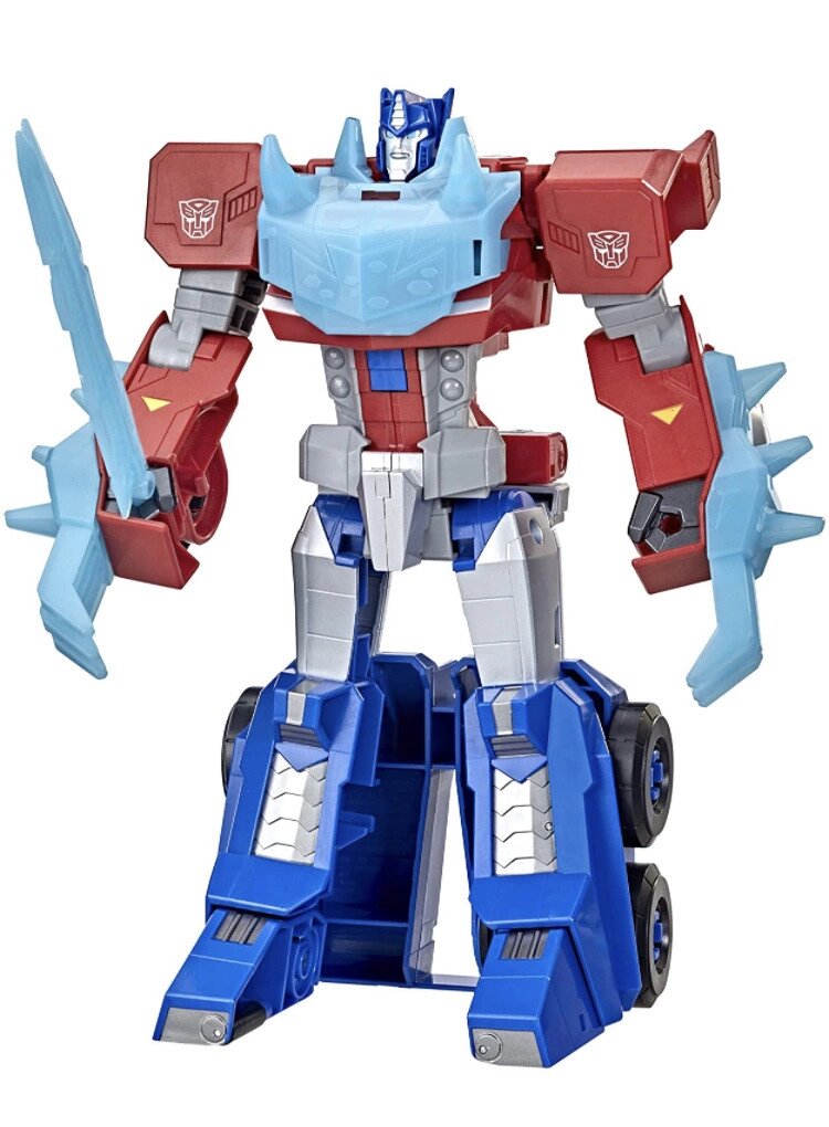 Transformers Toys Bumblebee Cyberverse, Optimus Prime світло і звук, 25 см Код/Артикул 75 293 Код/Артикул 75 293 від компанії greencard - фото 1