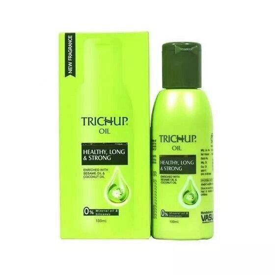 Тричуп: олія для росту та відновлення волосся (100 мл), Trichup Oil,  Vasu Під замовлення з Індії 45 днів. Безкоштовна від компанії greencard - фото 1