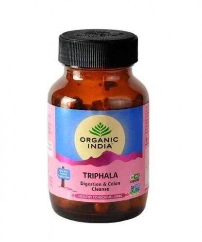 Трифала (60 кап, 480 мг), Triphala,  Organic India Під замовлення з Індії 45 днів. Безкоштовна доставка. від компанії greencard - фото 1