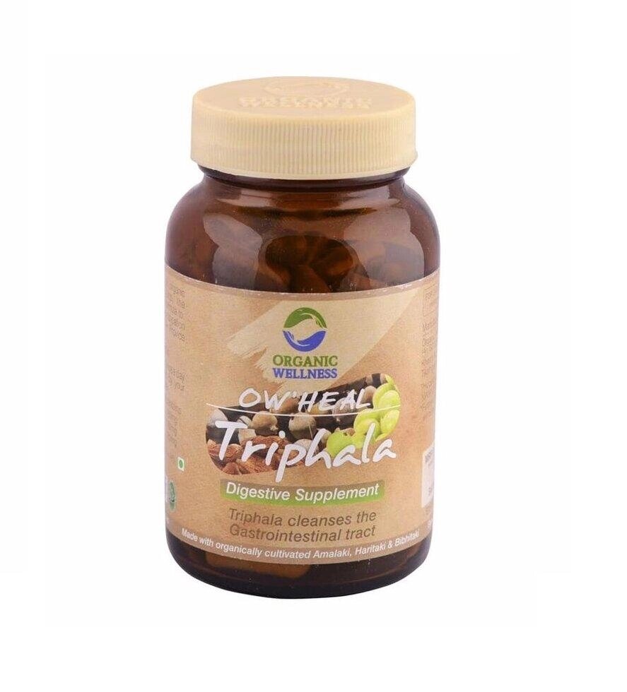 Трифала (90 кап), Triphala,  Organic Wellness Під замовлення з Індії 45 днів. Безкоштовна доставка. від компанії greencard - фото 1