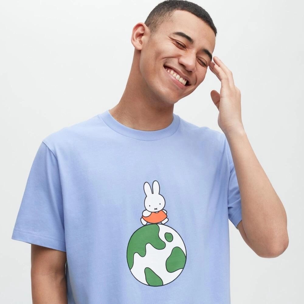 Uniqlo JAPAN PEACE FOR ALL Футболка з малюнком із короткими рукавами, стандартного крою Dick Bruna під замовлення з від компанії greencard - фото 1