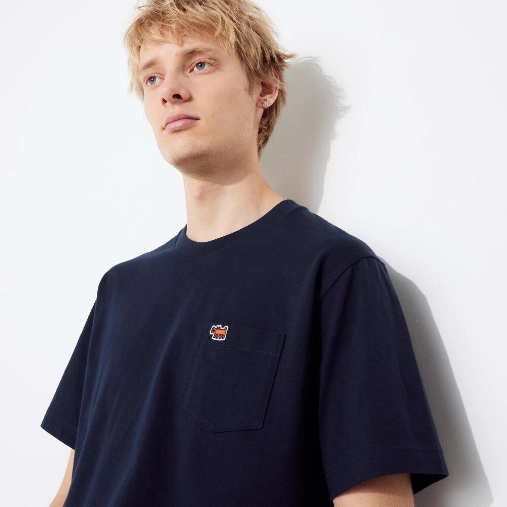 Uniqlo JAPAN UT Archive UT Футболка з малюнком Keith Haring з короткими рукавами, стандартний крій під замовлення з від компанії greencard - фото 1