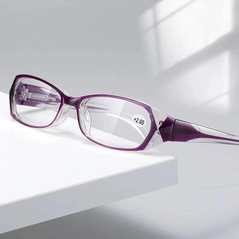 Урожай жіночі окуляри для читання, анти-синє світло, пресбіопія, окуляри для далекозорості, комп'ютерні окуляри + 1,0 +  від компанії greencard - фото 1