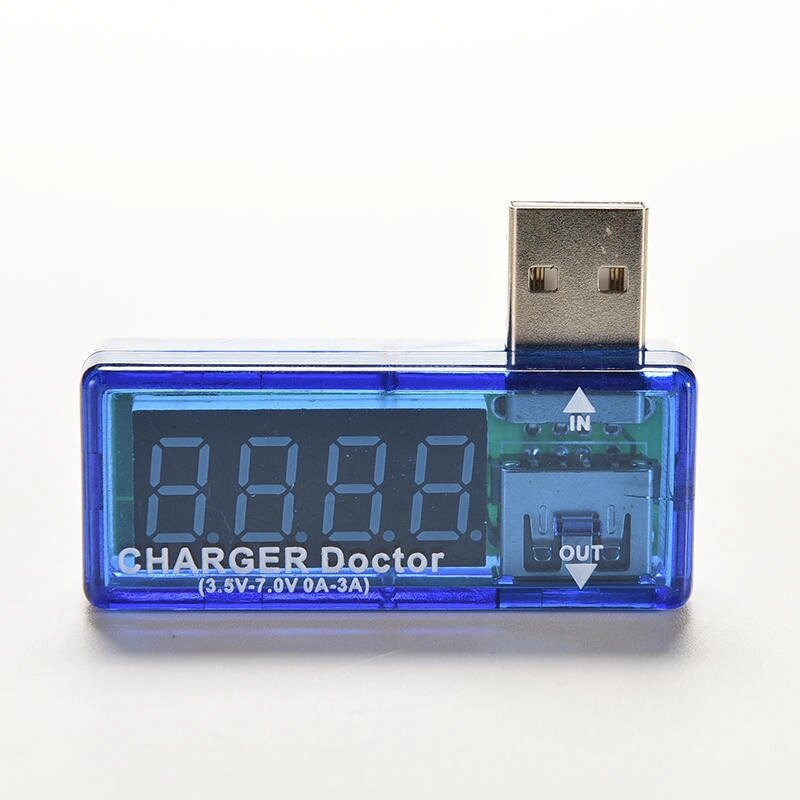 USB-зарядний пристрій, вимірювач напруги та струму, тестер батареї, детектор потужності, чесність під замовлення за 30 від компанії greencard - фото 1