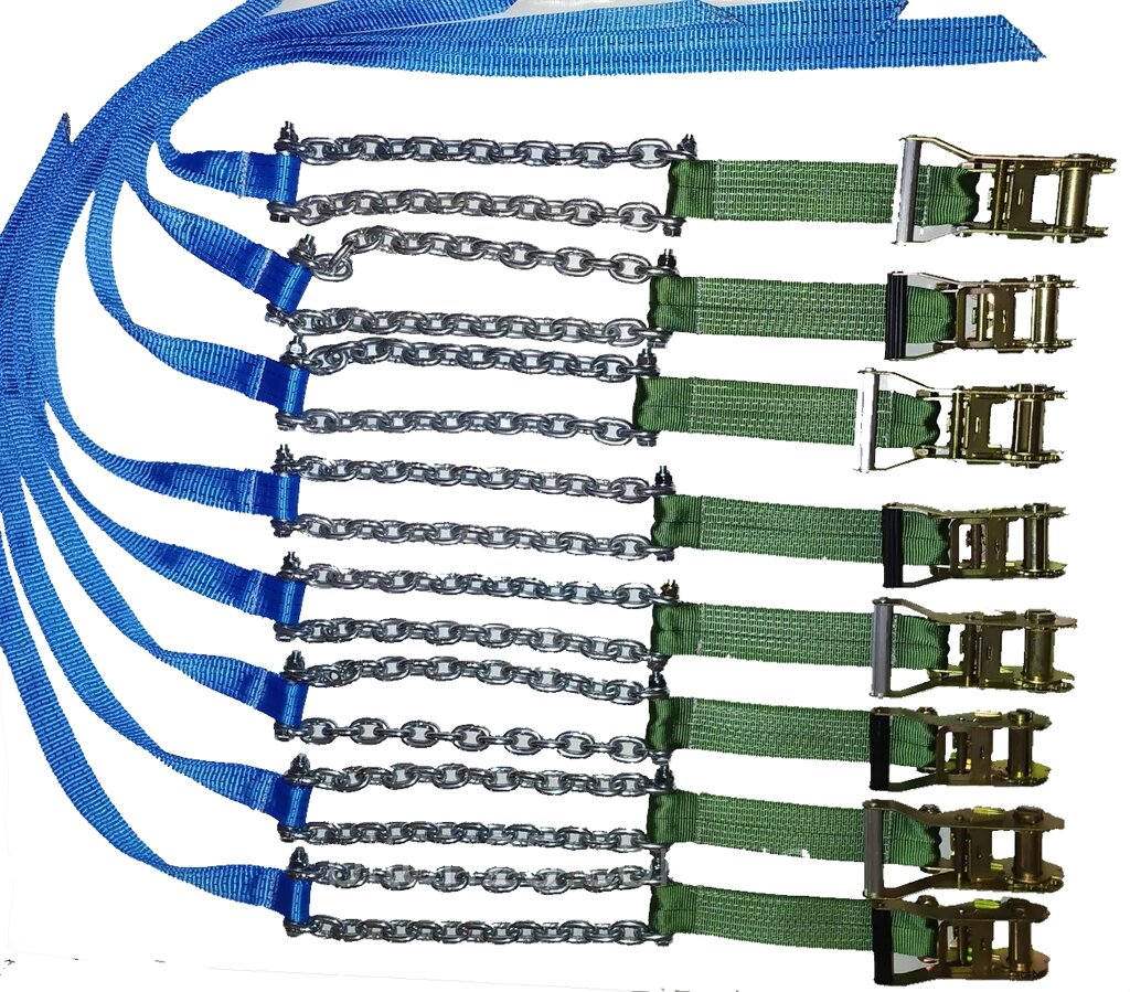 Вантажні браслети ланцюга протиковзання комплект 8 шт. Код/Артикул 119 2310 від компанії greencard - фото 1