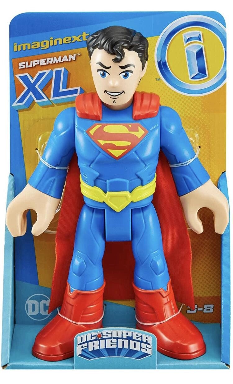 Великі фігурки Batman і Superman. Imaginext DC Super Friends Код/Артикул 75 215 Код/Артикул 75 215 Код/Артикул 75 215 від компанії greencard - фото 1