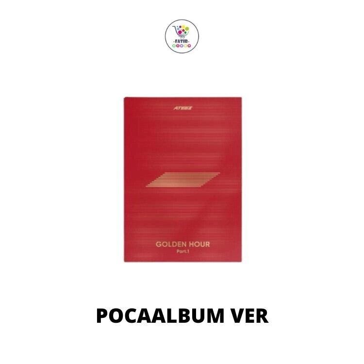 Виберіть POB POCAALBUM Версія ATEEZ 10th Mini Album GOLDEN HOUR Part 1 під замовлення з кореї 30 днів доставка від компанії greencard - фото 1