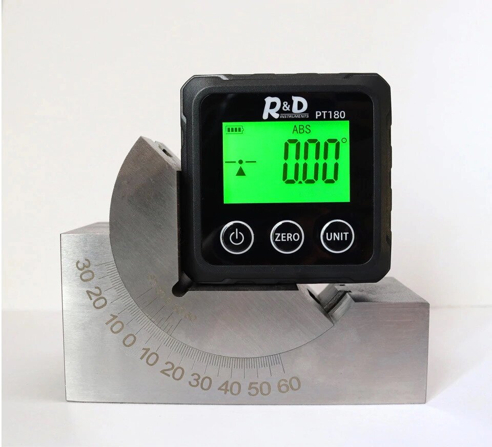 Високоточний цифровий кутомір інклінометр R&D PT180 Код/Артикул 184 від компанії greencard - фото 1