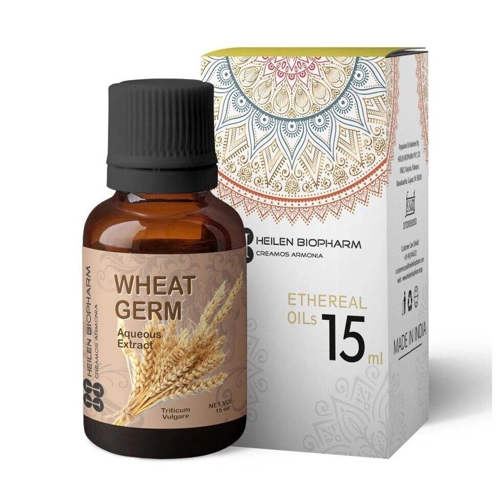 Водний екстракт Зародків Пшениці (15 мл), Wheat Germ Aqueous Extract,  Heilen Biopharm Під замовлення з Індії 45 днів. від компанії greencard - фото 1