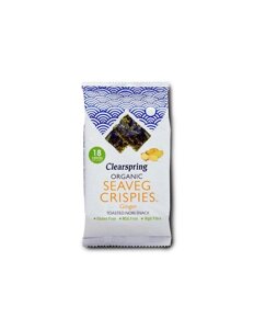Водорості морські хрусткі Імбир органічні, Clearspring, 4г Код/Артикул 9