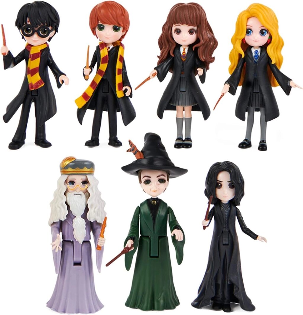 Wizarding World Harry Potter, набір із 7 колекційних фігурок Magical Minis Код/Артикул 75 398 Код/Артикул 75 398 від компанії greencard - фото 1