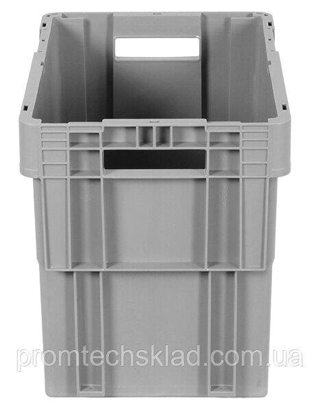 Ящик пластиковий 400х300х350 мм для дистрибуції Код/Артикул 132 NS4335-1000 від компанії greencard - фото 1