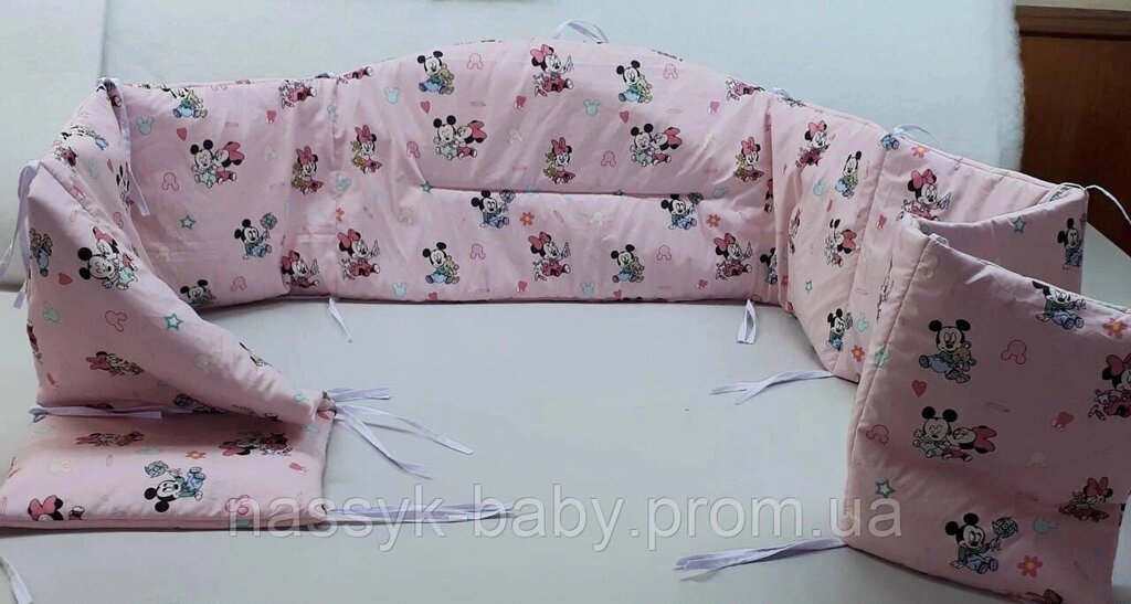 Захист бортики в дитяче ліжечко Антошка Код/Артикул 41 БН073 від компанії greencard - фото 1