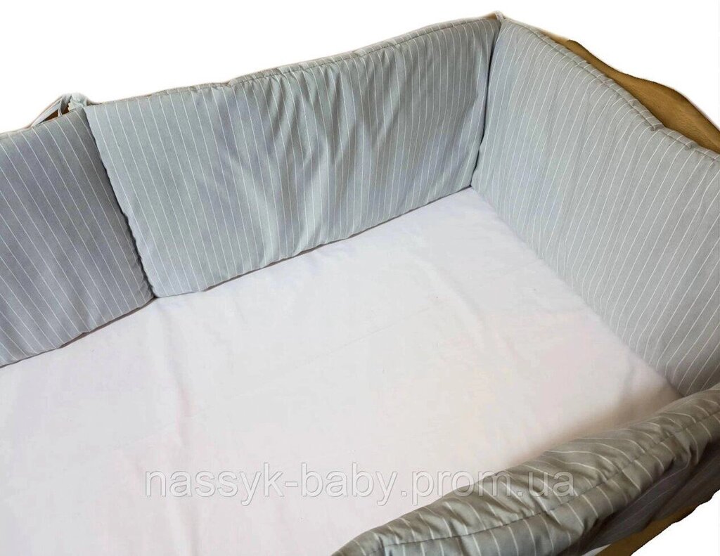 Захист бортики в дитяче ліжечко Гном Код/Артикул 41 БН071 від компанії greencard - фото 1