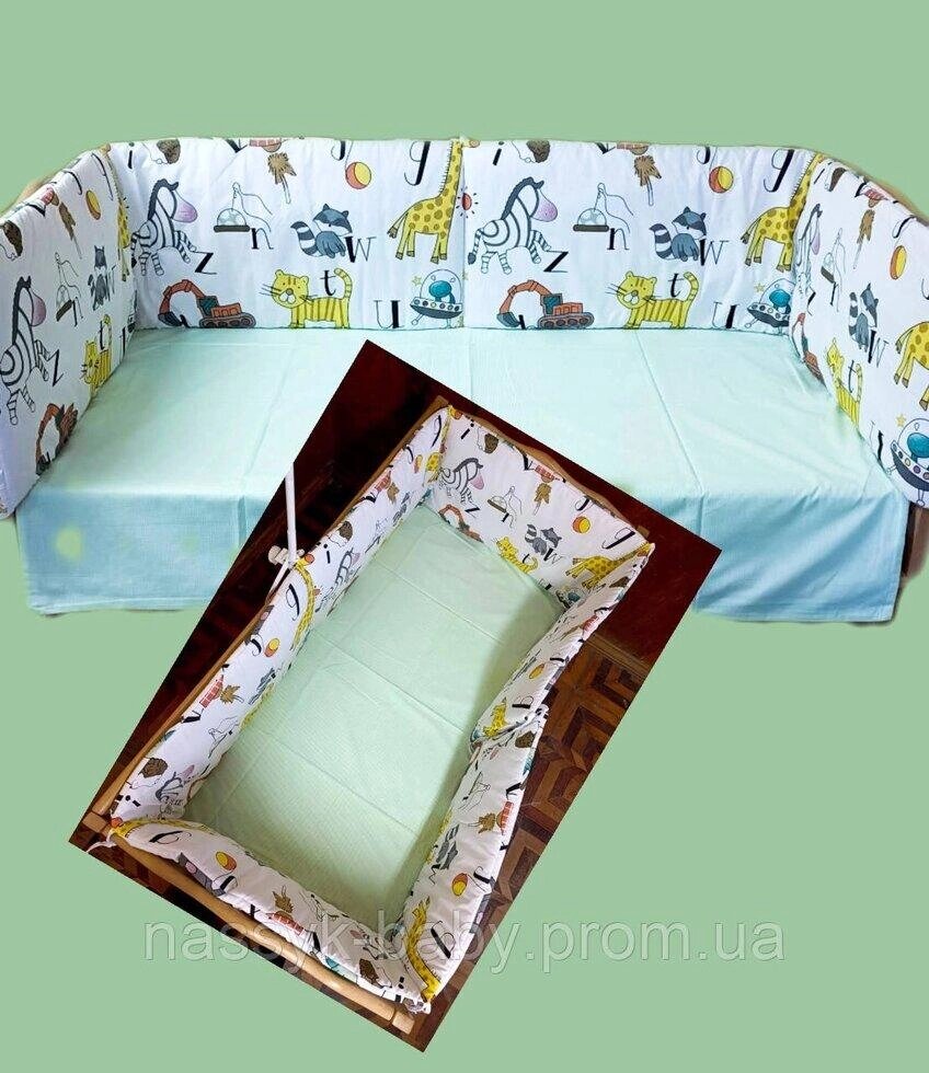 Захист бортики в дитяче ліжечко Гном Код/Артикул 41 БН071 від компанії greencard - фото 1