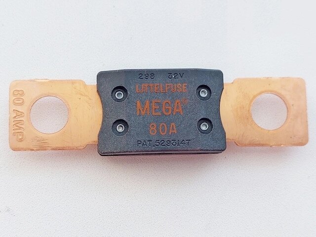 Запобіжник полосний MEGA 80А FG 80A Код/Артикул 30 5150 від компанії greencard - фото 1