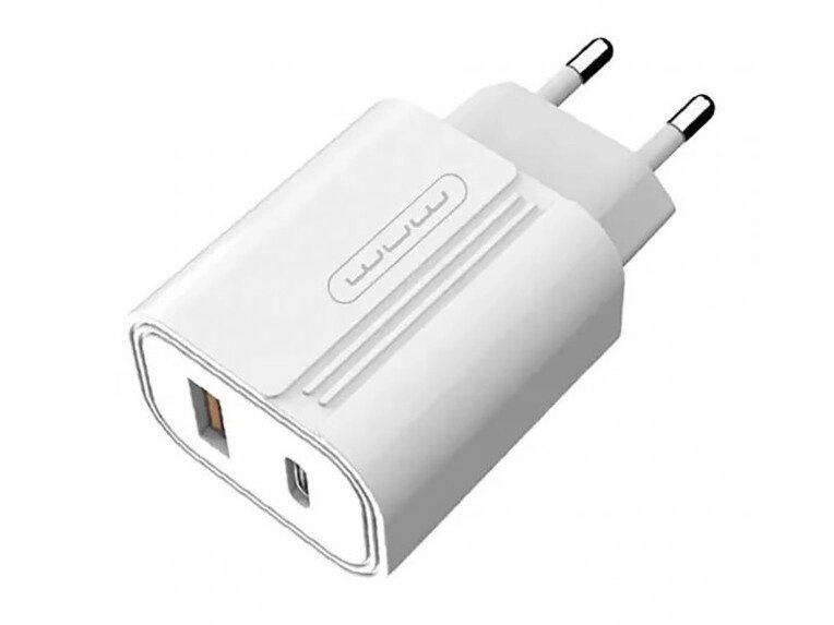 Зарядний пристрій TYPE-C 20W + USB QC3.0 18W (WUW) C141 Код/Артикул 30 5697 від компанії greencard - фото 1