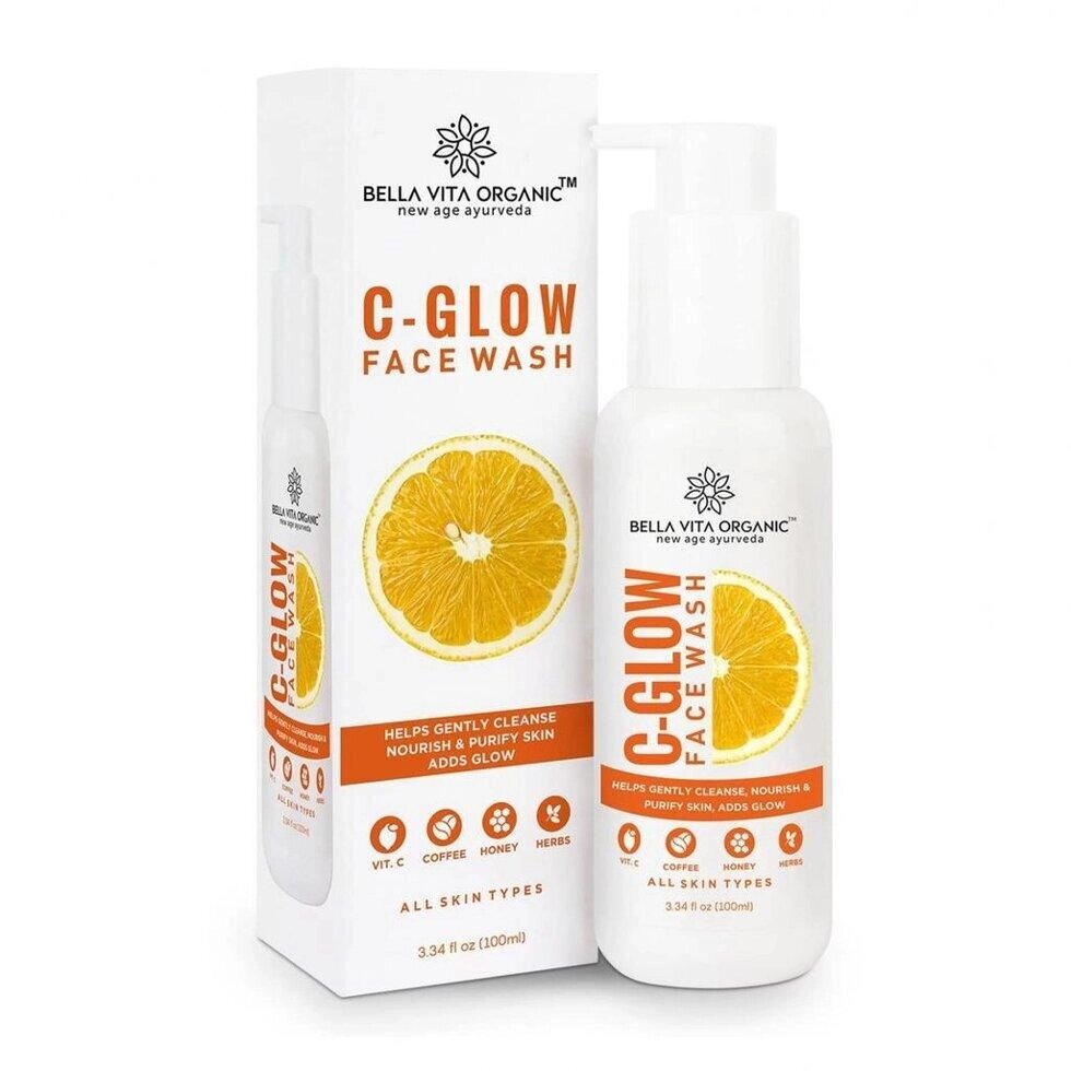 Засіб для вмивання (100мл), C-Glow Face Wash,  Bella Vita Під замовлення з Індії 45 днів. Безкоштовна доставка. від компанії greencard - фото 1