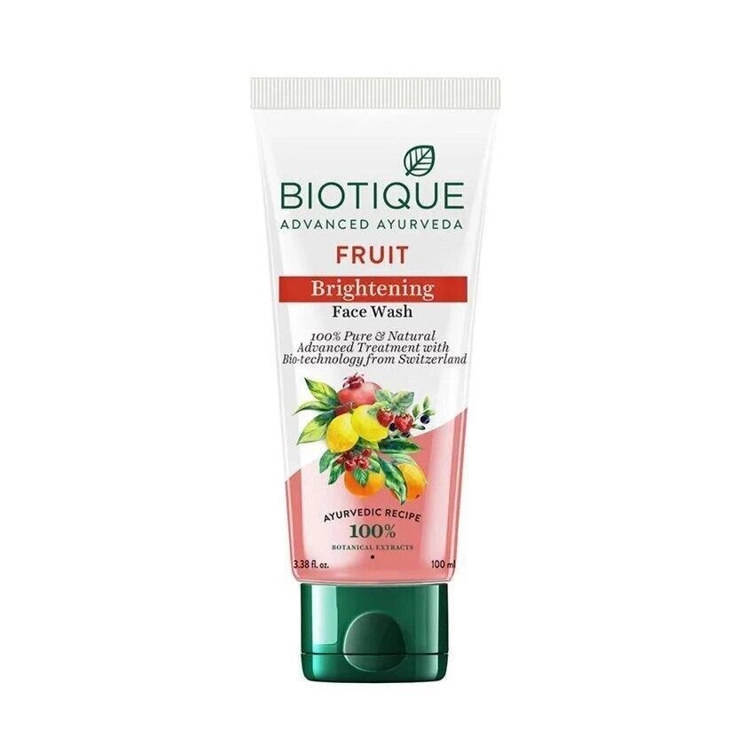 Засіб для вмивання із фруктами: освітлення шкіри (100 мл), Fruit Brightening Face Wash,  Biotique Під замовлення з від компанії greencard - фото 1