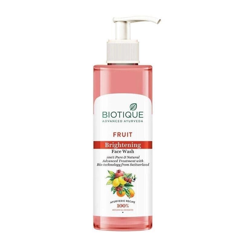 Засіб для вмивання із фруктами: освітлення шкіри (200 мл), Fruit Brightening Face Wash,  Biotique Під замовлення з від компанії greencard - фото 1