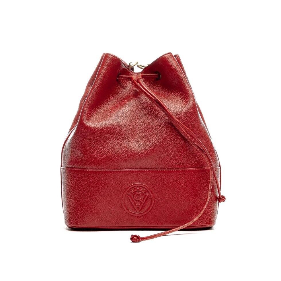 Жіноча шкіряна сумка (VSL017) червона Код/Артикул 35 VSL017 від компанії greencard - фото 1