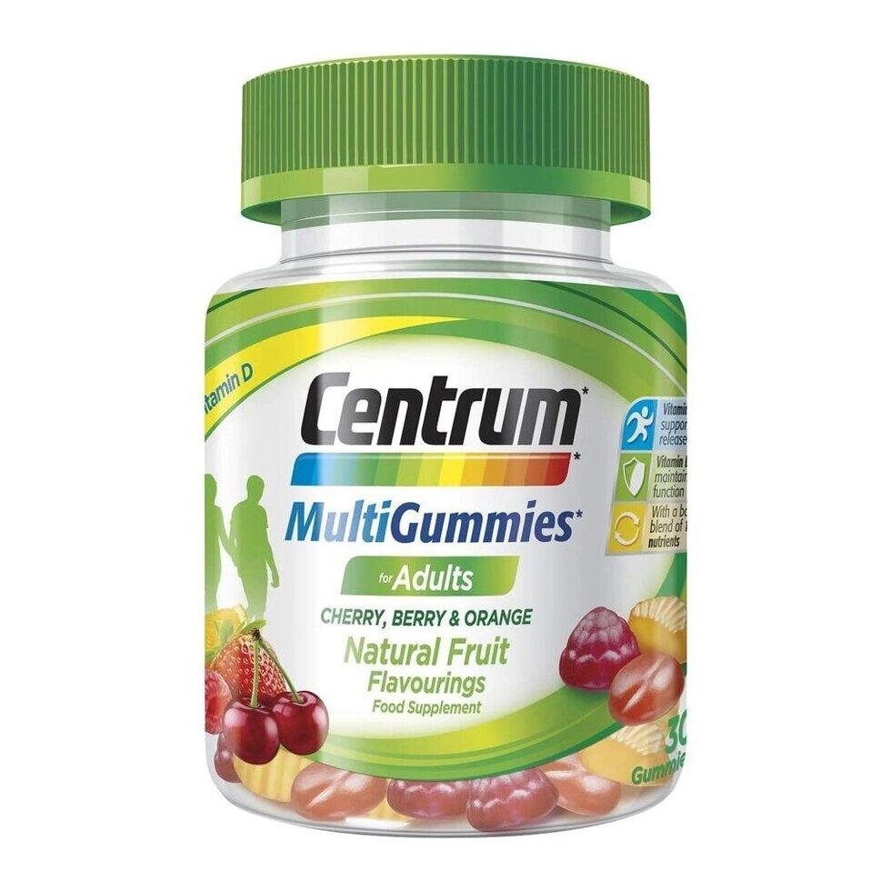 Жувальні цукерки для дорослих (30 шт.), Multigummies for Adults,  Centrum Під замовлення з Індії 45 днів. Безкоштовна від компанії greencard - фото 1