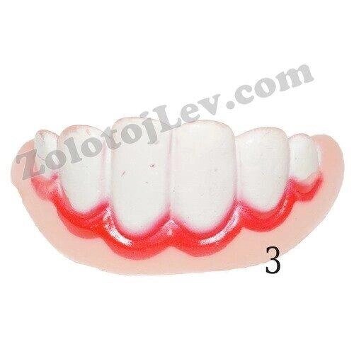 Зуби з кров'ю силікон Код/Артикул 21 PR060905 від компанії greencard - фото 1