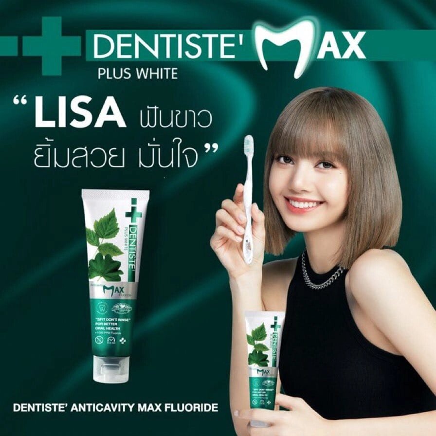Зубна паста Dentiste Anticavity Max Fluoride 100 г Lisa Blackpink 1 шт/3 шт - тайська Під замовлення з Таїланду за 30 від компанії greencard - фото 1