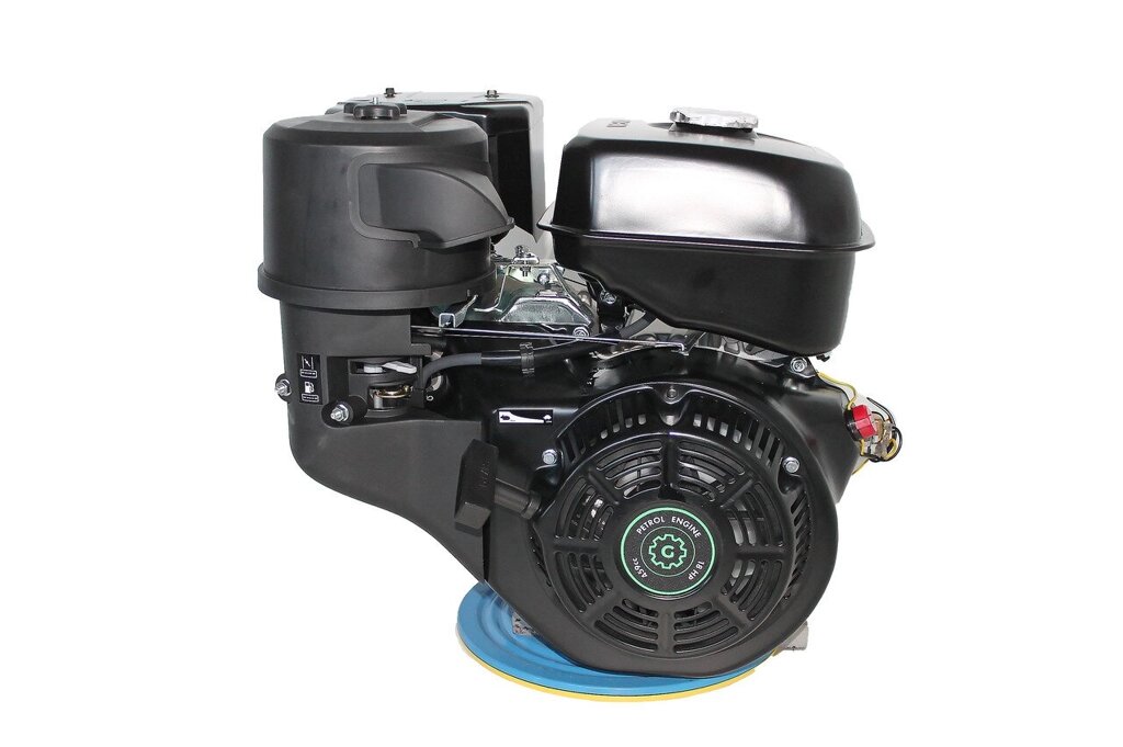 Двигун бензиновий GrunWelt GW460F-S (18 к. с., шпонка) від компанії АгроФактор - фото 1