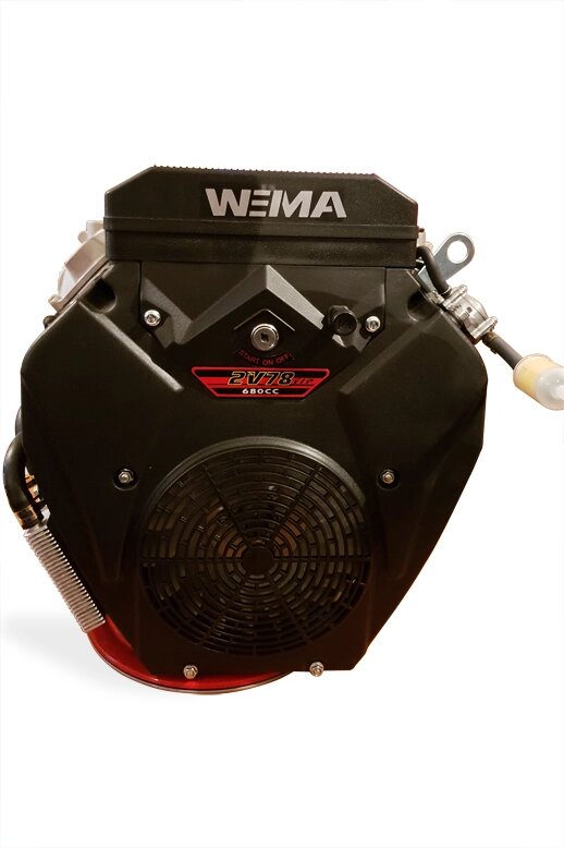 Двигун бензиновий WEIMA WM2V78F (2 цил., Вал шпонка, 20 к. с.) від компанії АгроФактор - фото 1