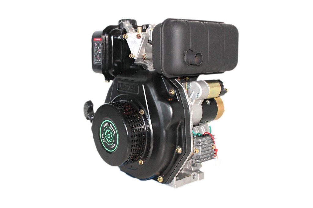 Двигун дизельний GrunWelt GW178FE (6 л. с., шліци) від компанії АгроФактор - фото 1
