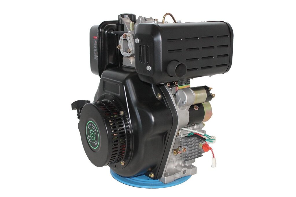 Двигун дизельний GrunWelt GW192FE (14 к. с., шпонка) від компанії АгроФактор - фото 1