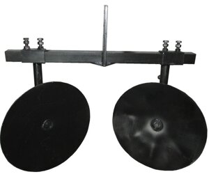 Підгортальник дисковий Ø360 регульований на подвійному зчепленні