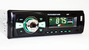 Автомагнітола PIONEER 1DIN 1287 автомобільна магнітола