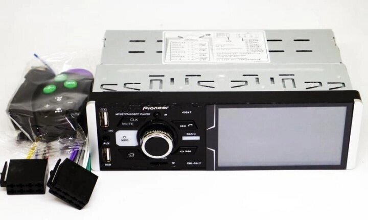 Автомагнітола Pioneer 4064BT MP5 USB/microSD/FM/AUX сенсорний екран 4.1" з Bluetooth 4x50 Вт від компанії Кактус - фото 1